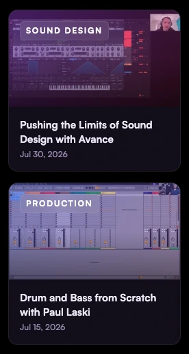 The recorded workshop library: Pushing the Limits of Sound Design with Avance, Drum and Bass from the ground up with Paul Laski